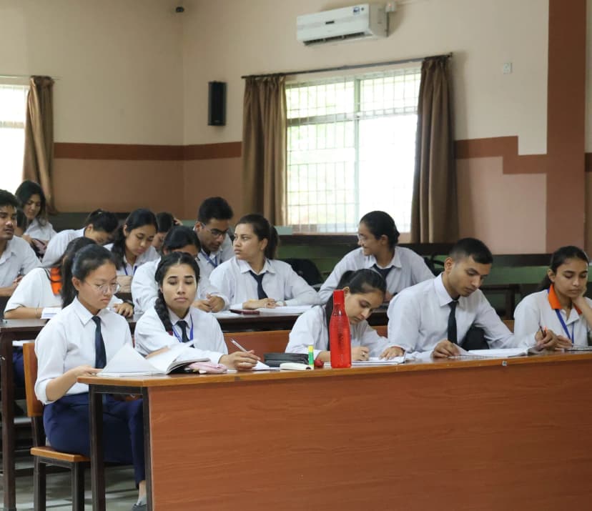 Students at Birat Medical College